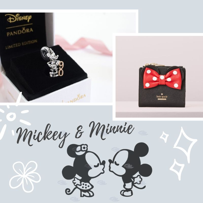 Disney Winking Mickey Mouse Glovetanned Leather Accordion Zip Wallet -  Seven Season