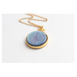 Alice in Wonderland Alice and Castle Necklace-Seven Season