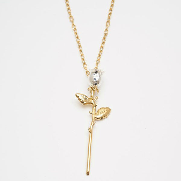 Ambush rose charm necklace shop