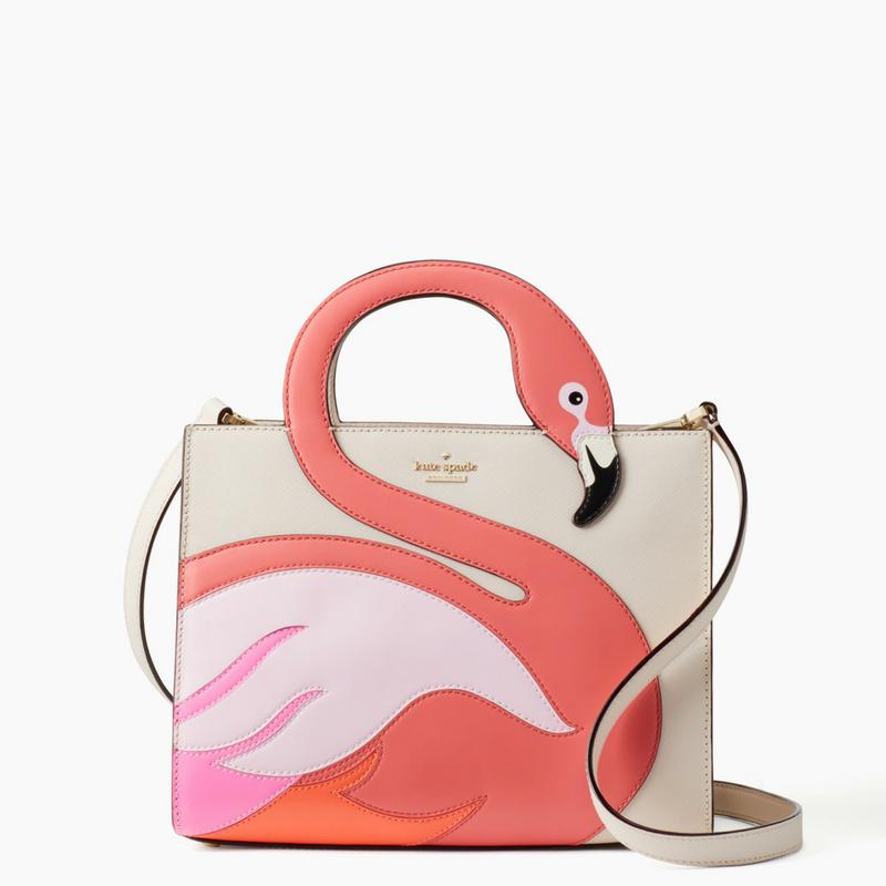 Crossbody kate spade flamingo purse Clearance