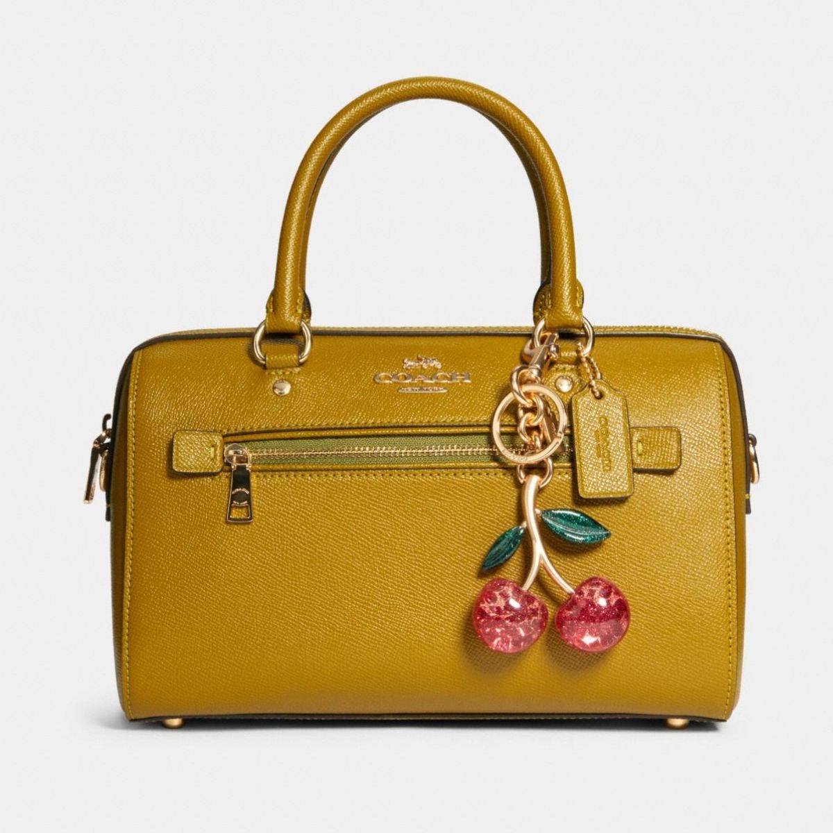 COACH®: Cherry Bag Charm