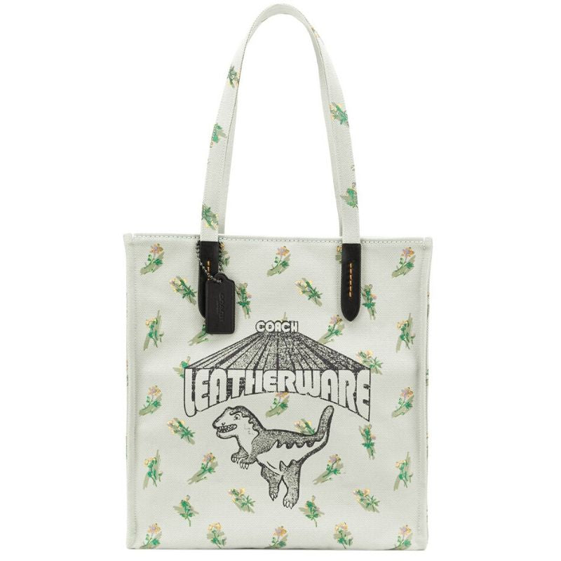 Coach dinosaur tote best sale bag