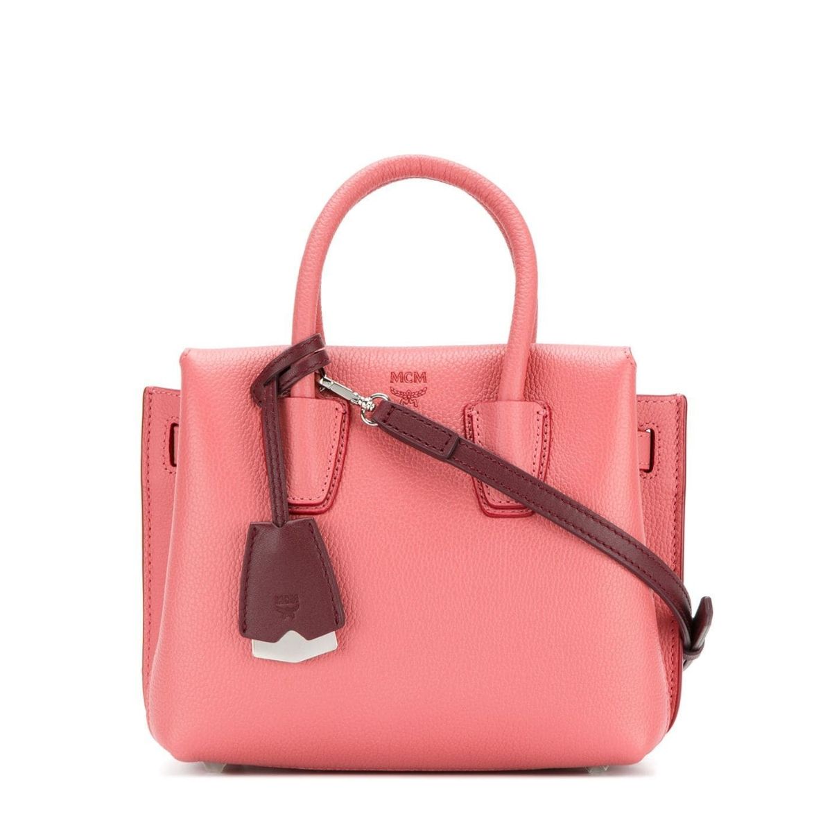 MCM Shoulder bag Pink Leather ref.332279 - Joli Closet