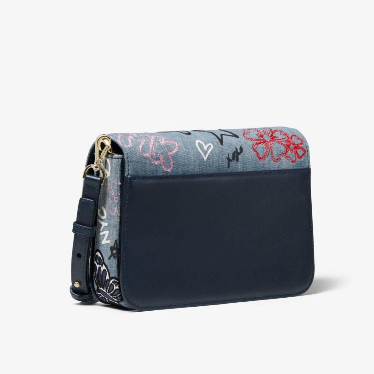 Sloan Embroidered Denim Bag - Season