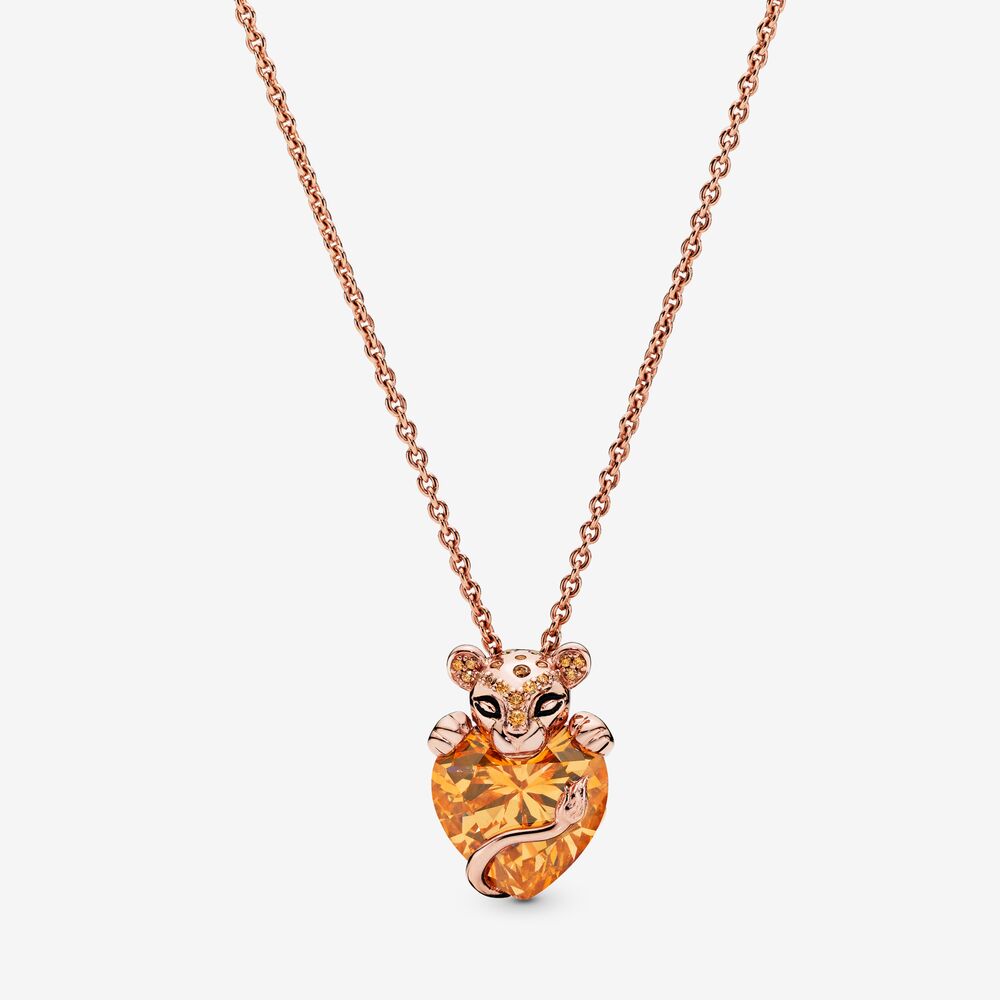 Pandora lion necklace on sale