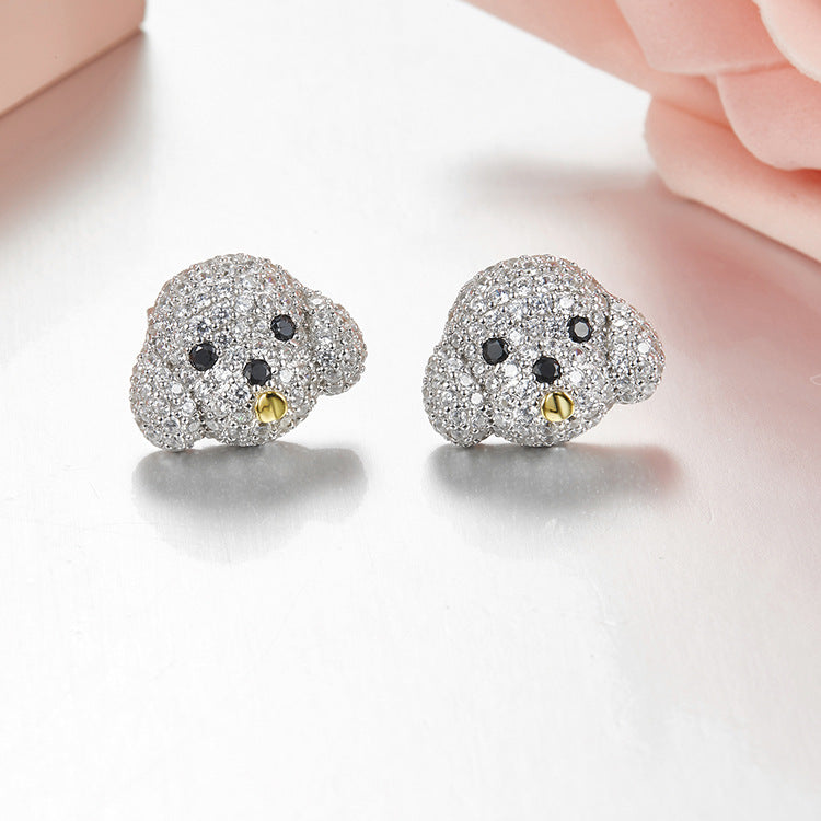 Bichon discount frise earrings