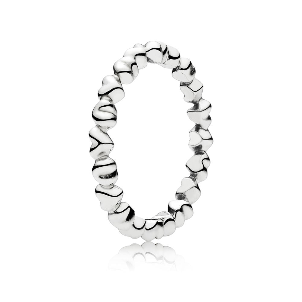 Heart stacking ring deals
