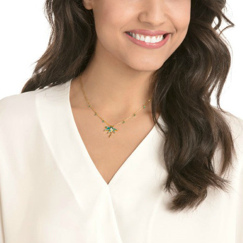Swarovski palm on sale tree necklace
