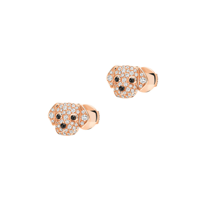 Golden retriever stud earrings 2025