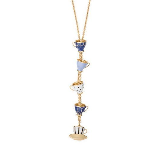 Teacup necklace kate spade outlet