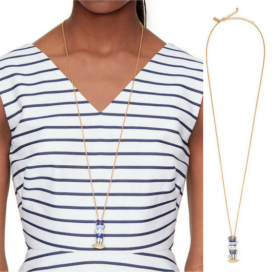 Kate spade tea time necklace shop