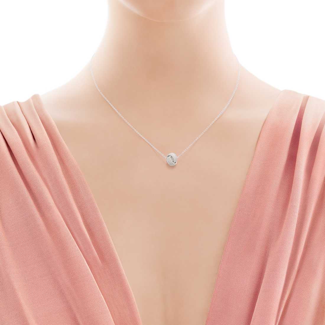 Tiffany store twist necklace