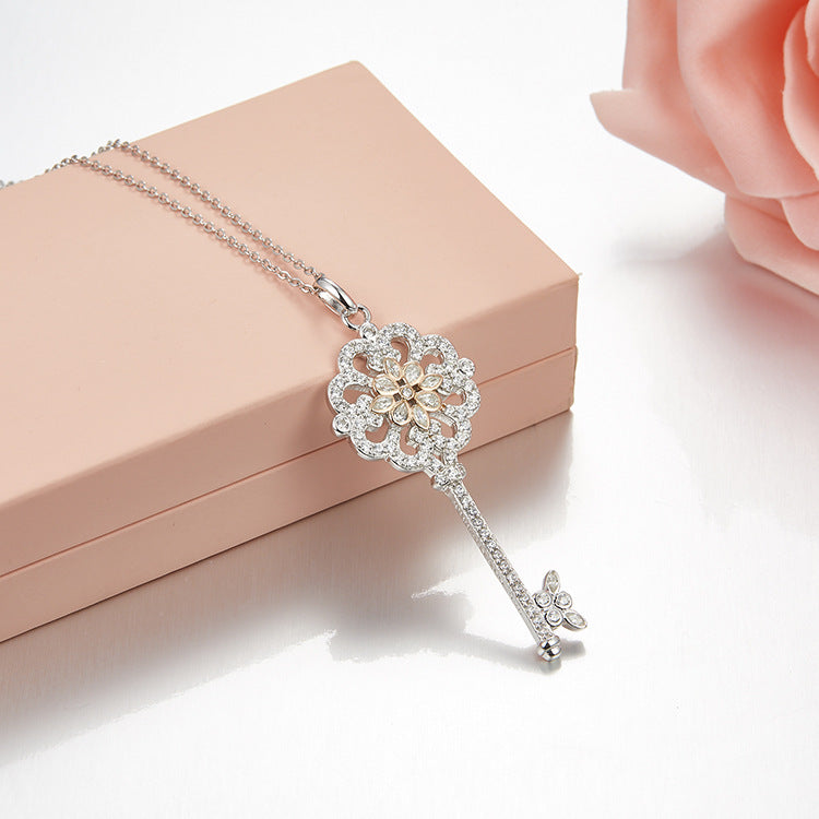 Enchant heart sales key pendant