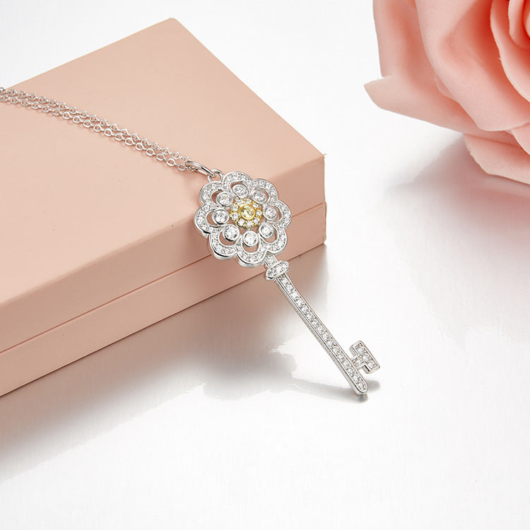 Key to clearance happiness necklace