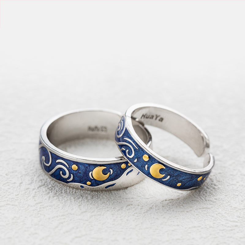 The starry night ring hotsell