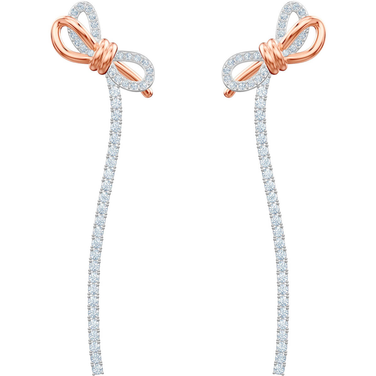 Swarovski lifelong clearance bow earrings
