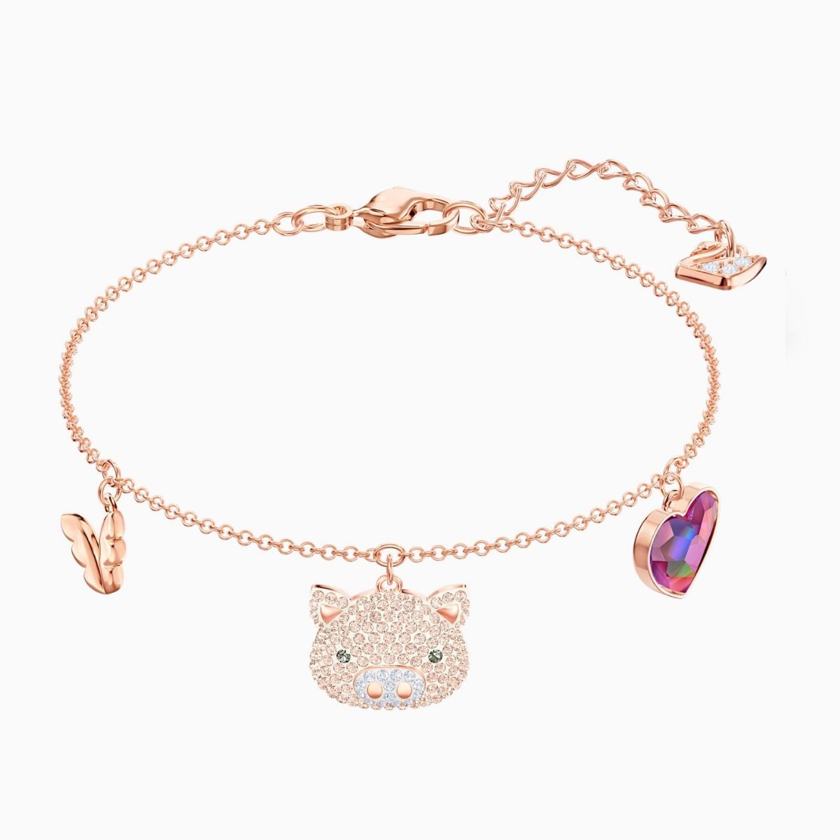 Swarovski pig bracelet deals