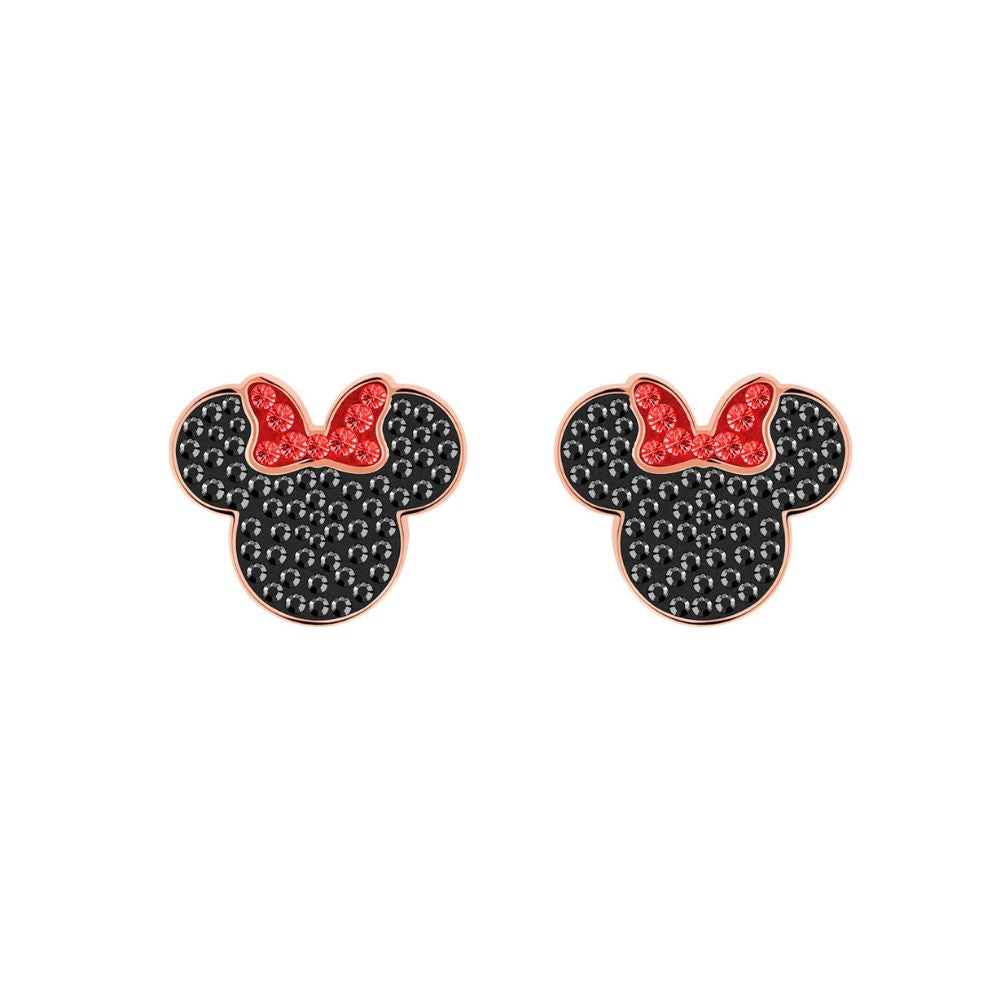 Minnie mouse rose gold earrings discount