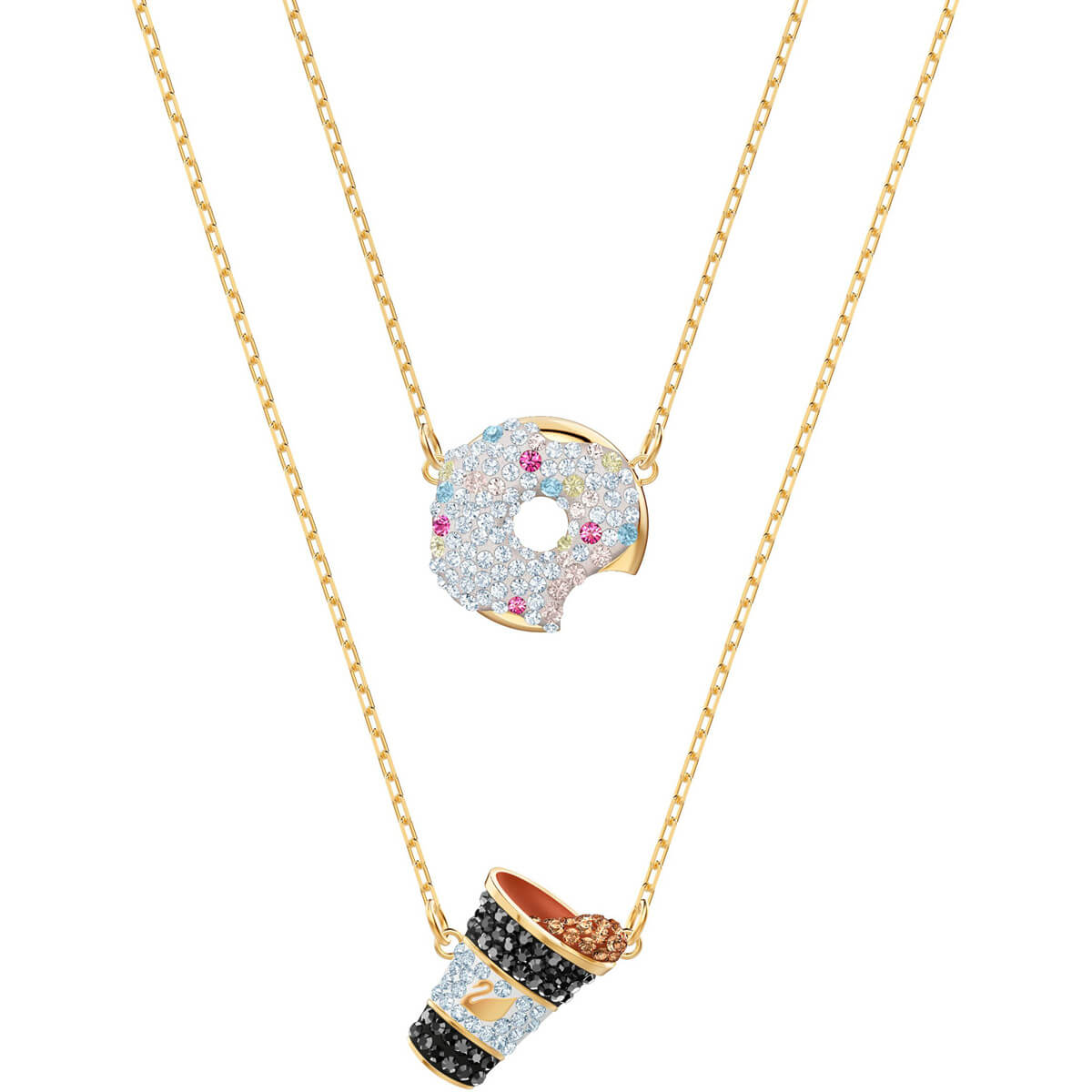 Swarovski 2025 donut necklace