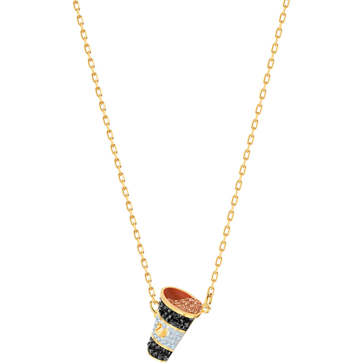 Swarovski cheap donut necklace