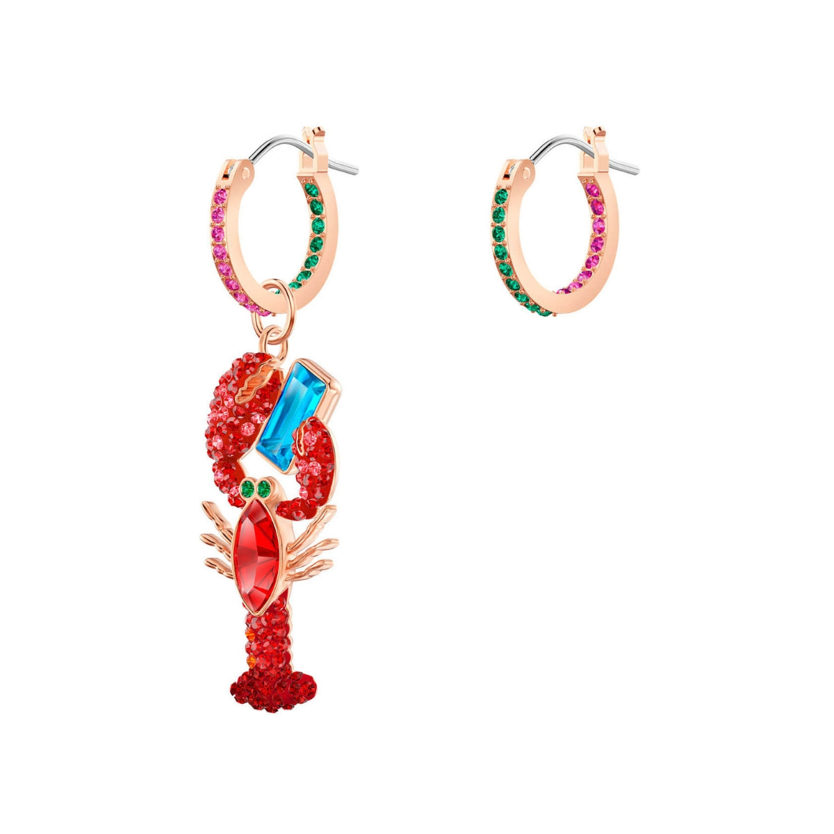 Lobster shop earrings swarovski