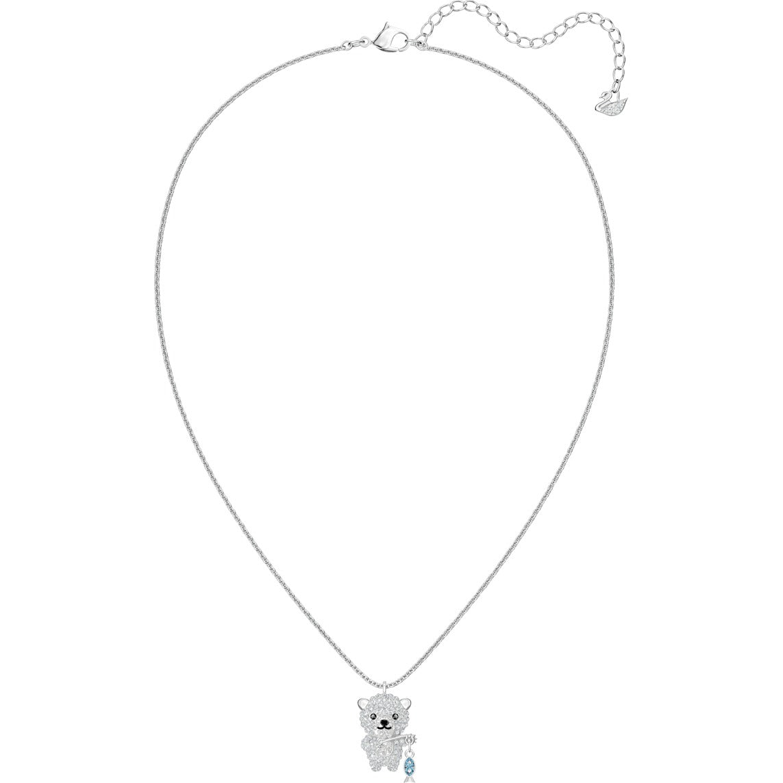 Swarovski sales necklace bear