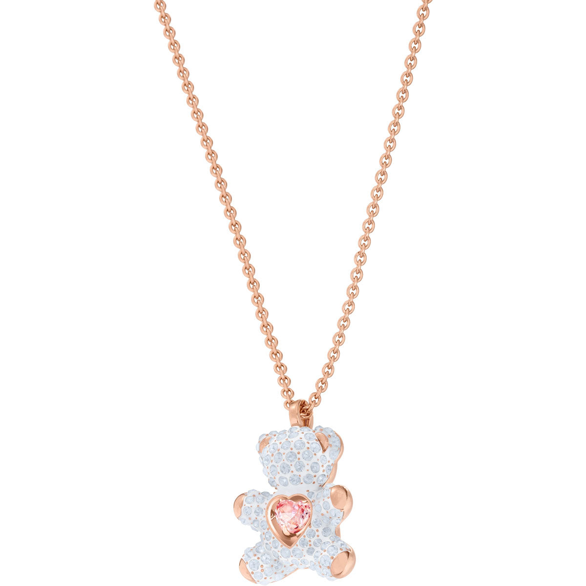 Teddy Multi Colored Rose Gold Plating Pendant Necklace Seven Season