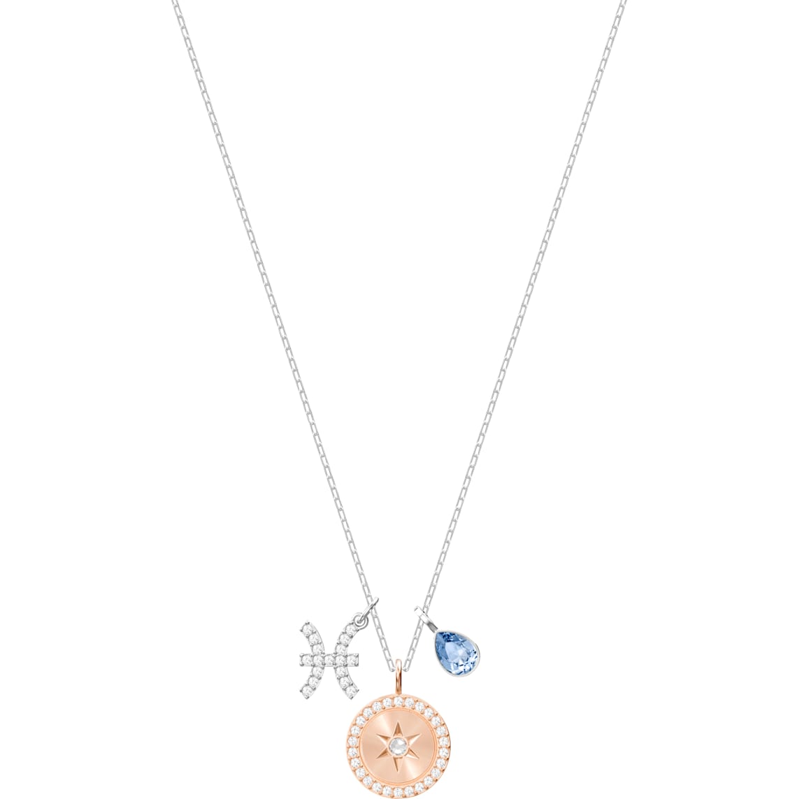 Gemini necklace swarovski cheap