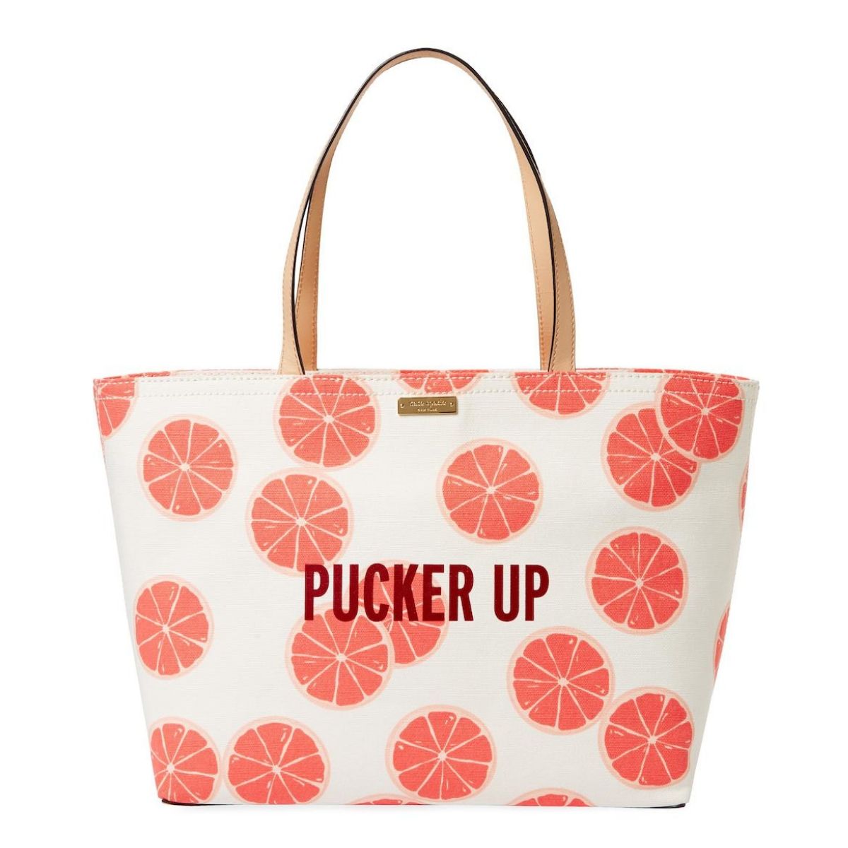 kate spade new york canvas tote bag