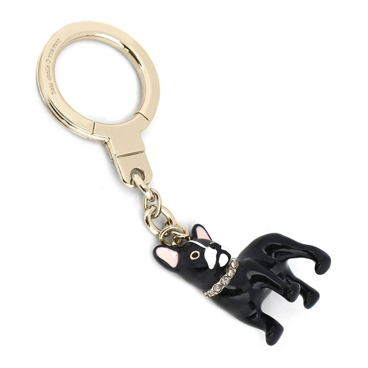 French bulldog keychain kate new arrivals spade