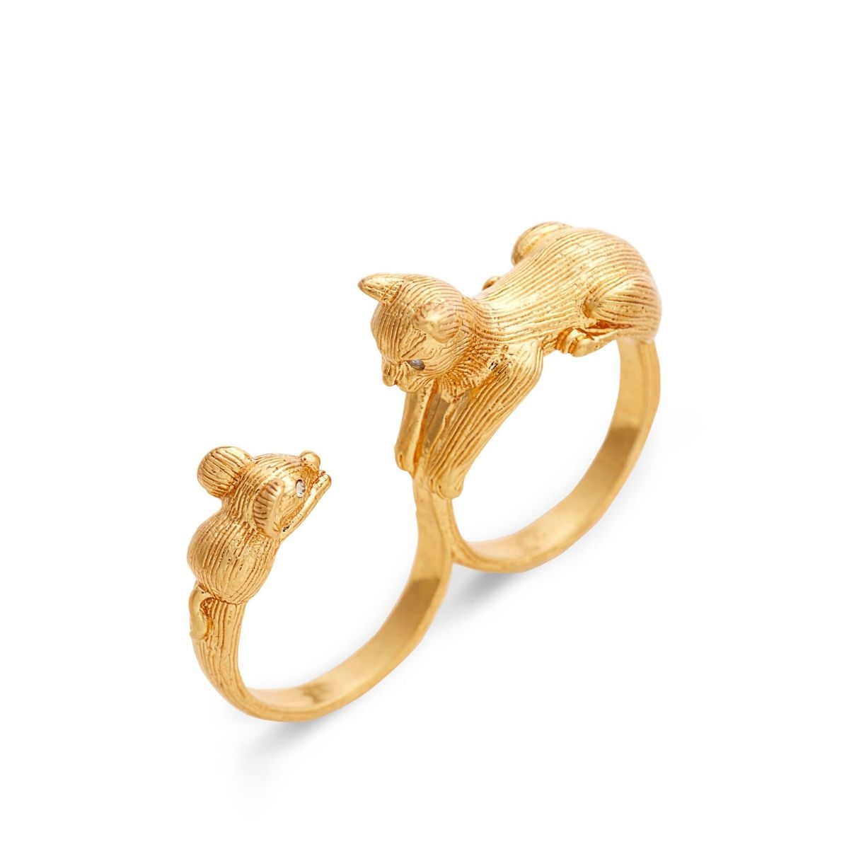 House Cat and Mouse Ring