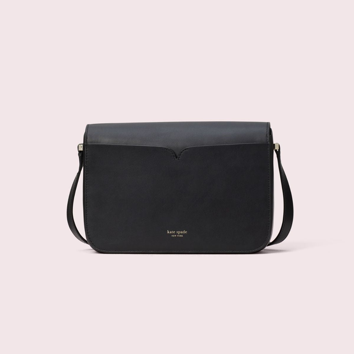 Nicola Twistlock Medium Black Shoulder Bag