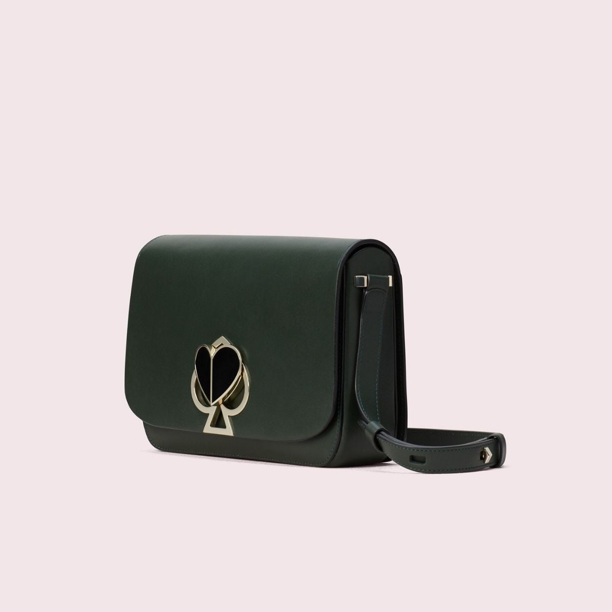 Kate Spade Nicola Twistlock Shoulder Bag, Evergreen, One Size