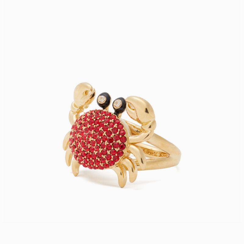 Shore Thing Pave Crab Ring