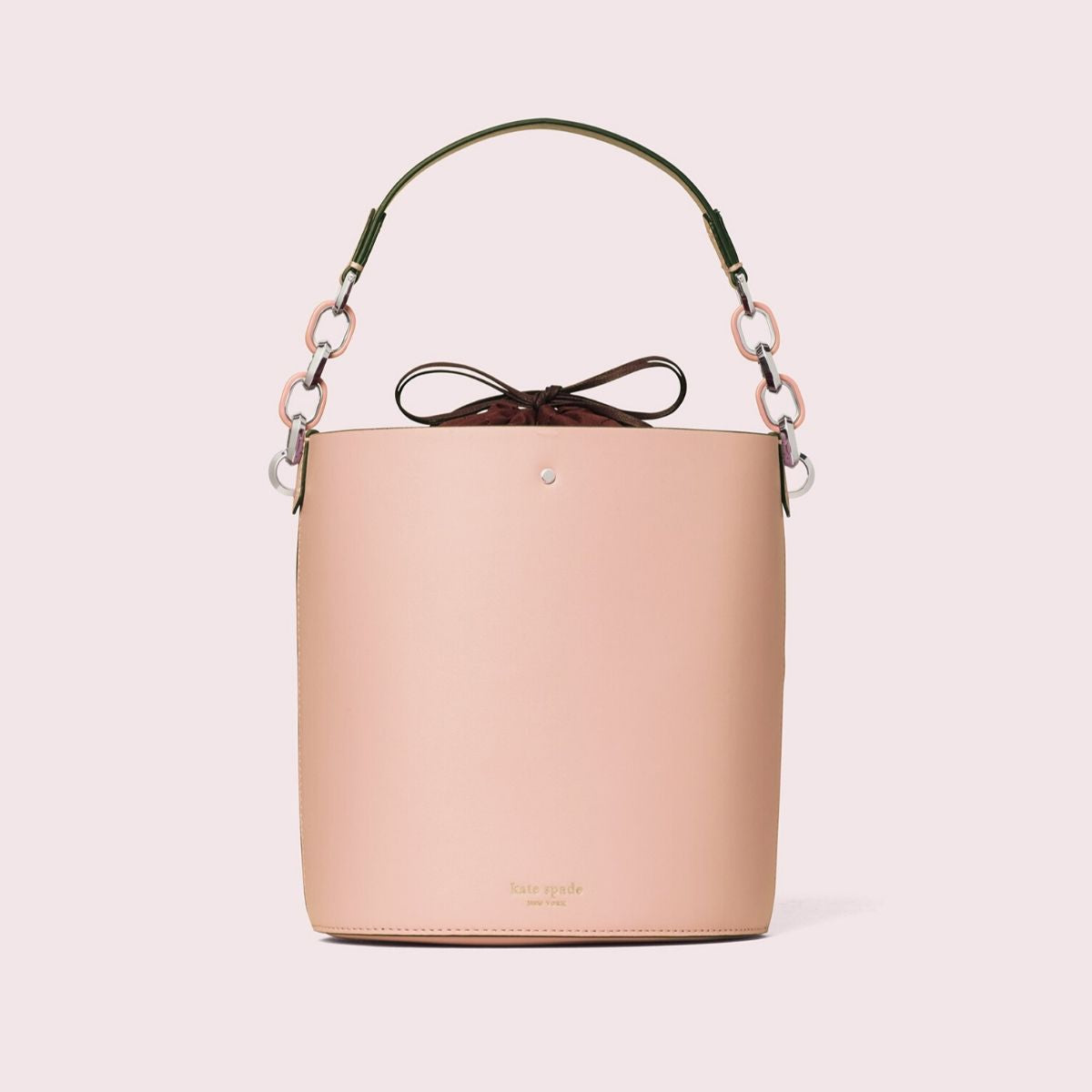 Suzy Small Cosmetic Pink Bucket Bag