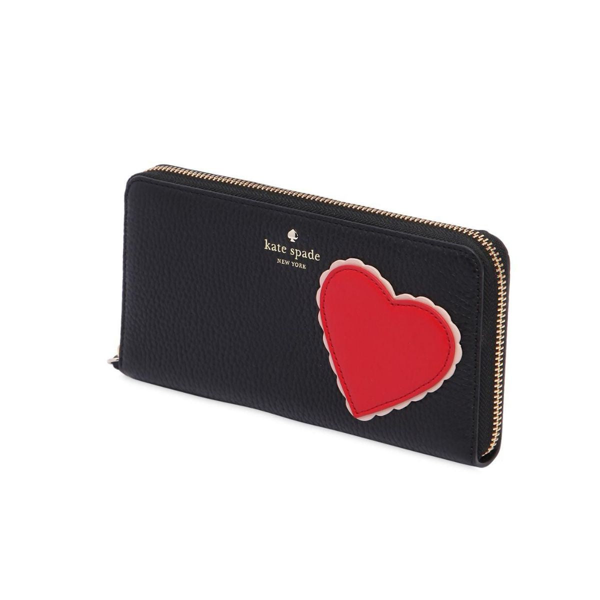 Yours Truly Heart Applique Lacey Wallet - Seven Season