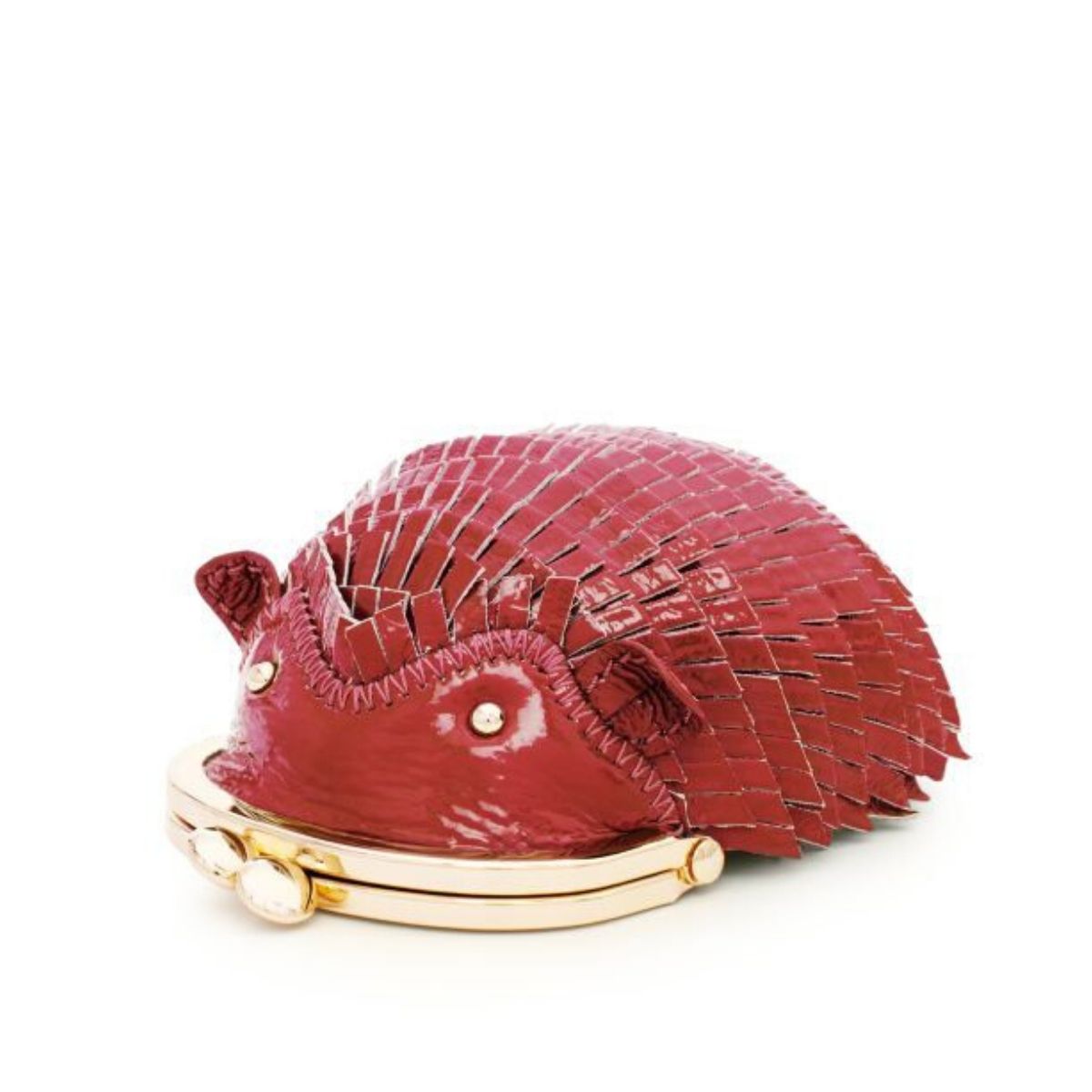Berry Pink Hedgehog Coin Purse - Main Image