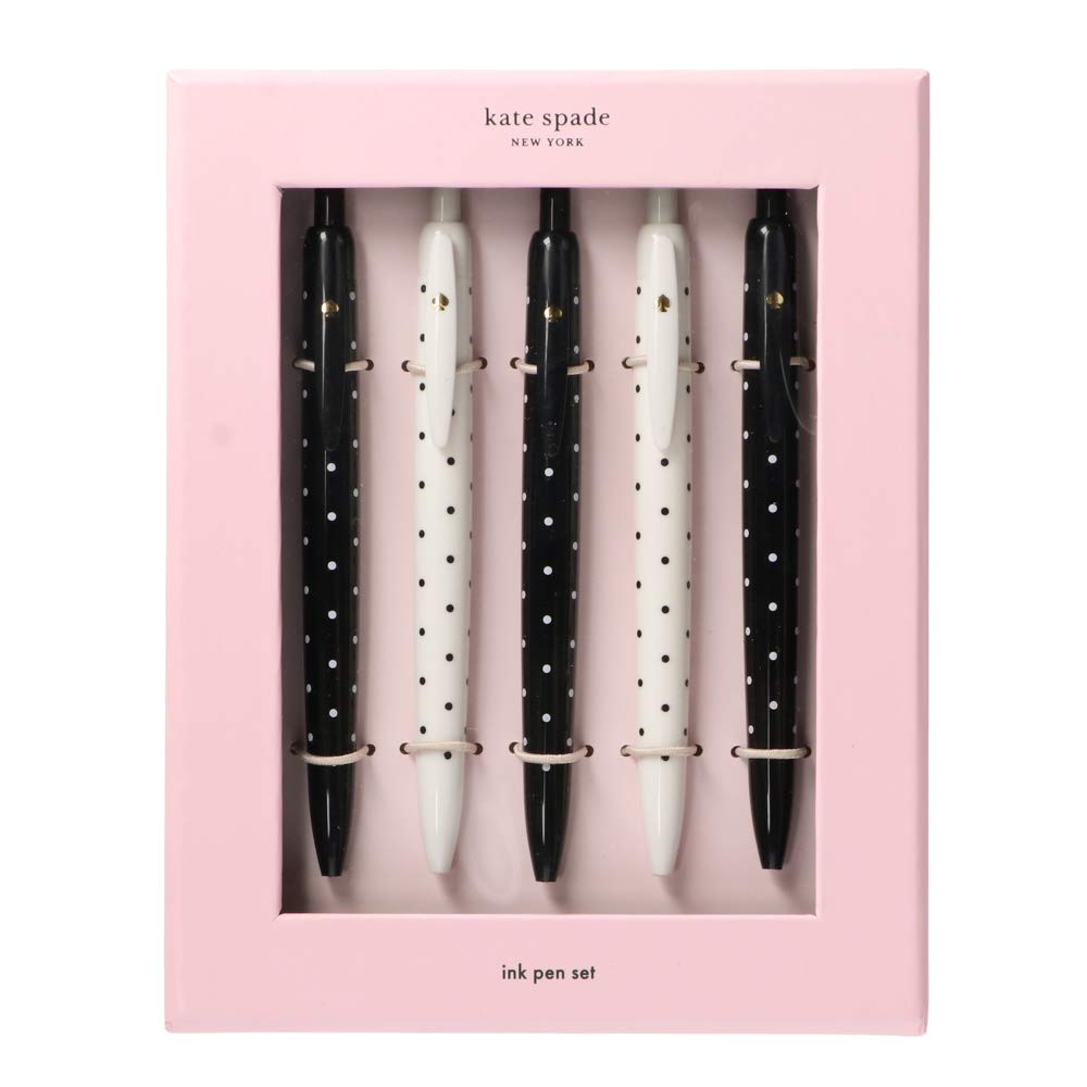 Dotted Ink Pens Set of Five