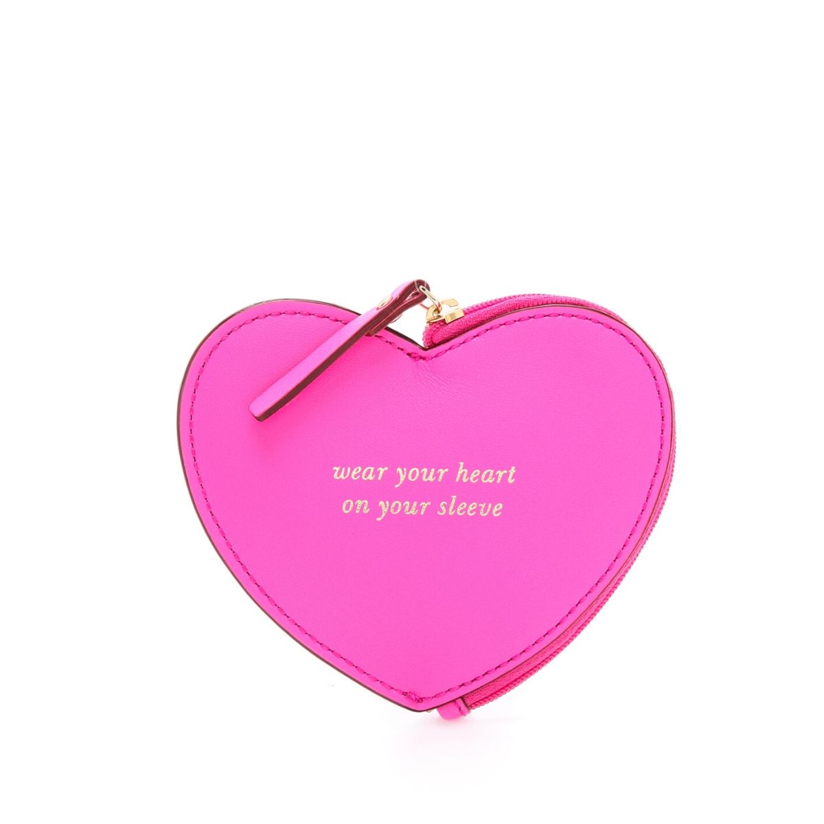Jules Kae Heart Coin Purse Pink heart-shaped coin - Depop