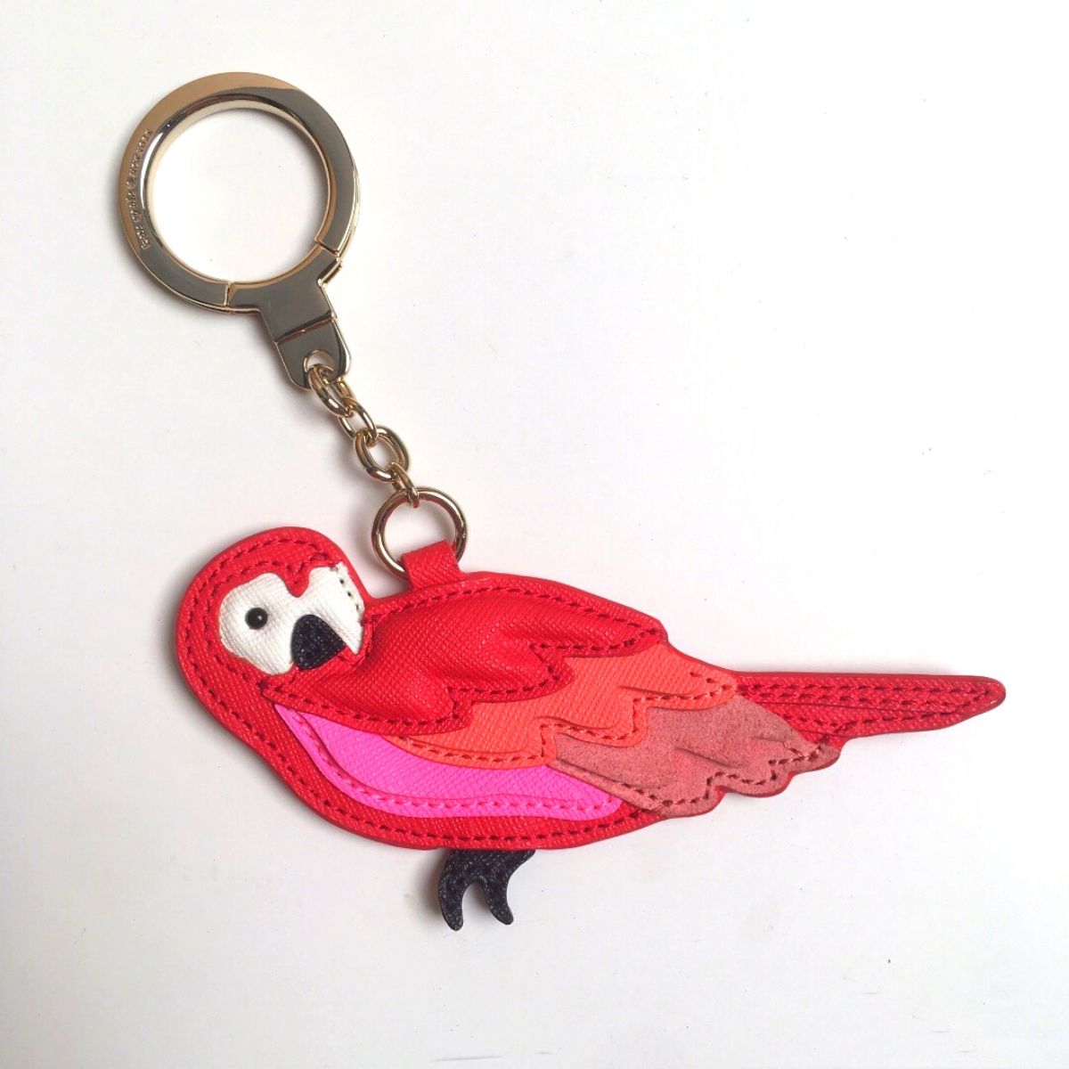 Kate Spade owl keychain key fob