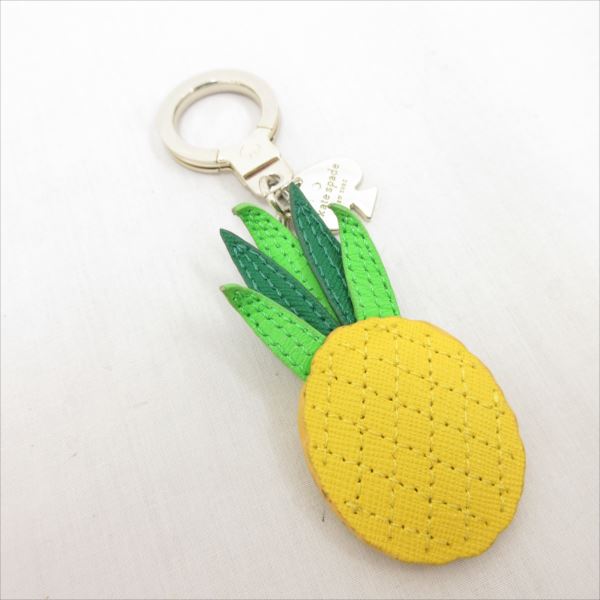 Kate spade pineapple keychain sale