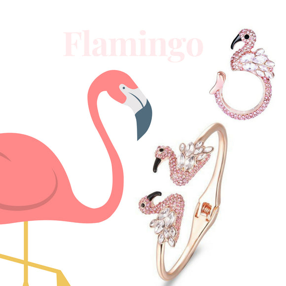 Seven Season Kate Spade Birds The Word Flamingo