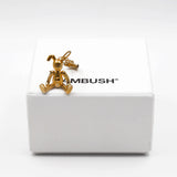 Ambush Bunny Charm Earring-Seven Season