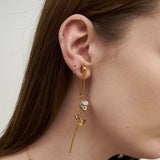 Ambush Rose Charm Earring-Seven Season