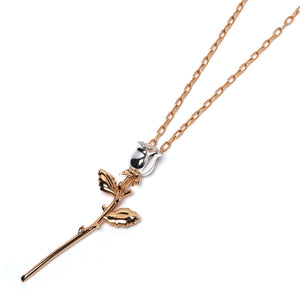 Ambush rose shop charm necklace