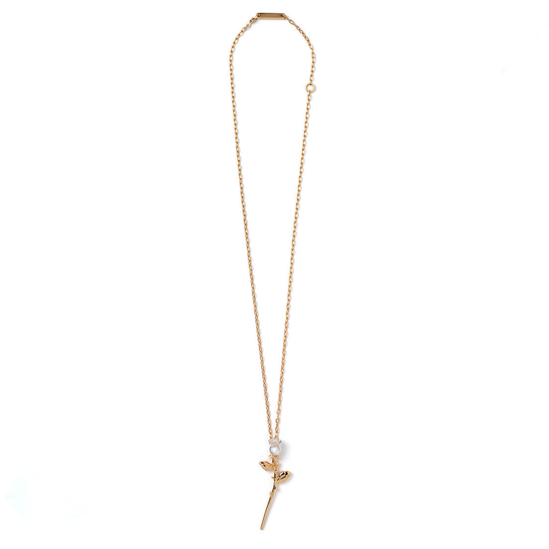 Rose Charm Necklace - Seven Season