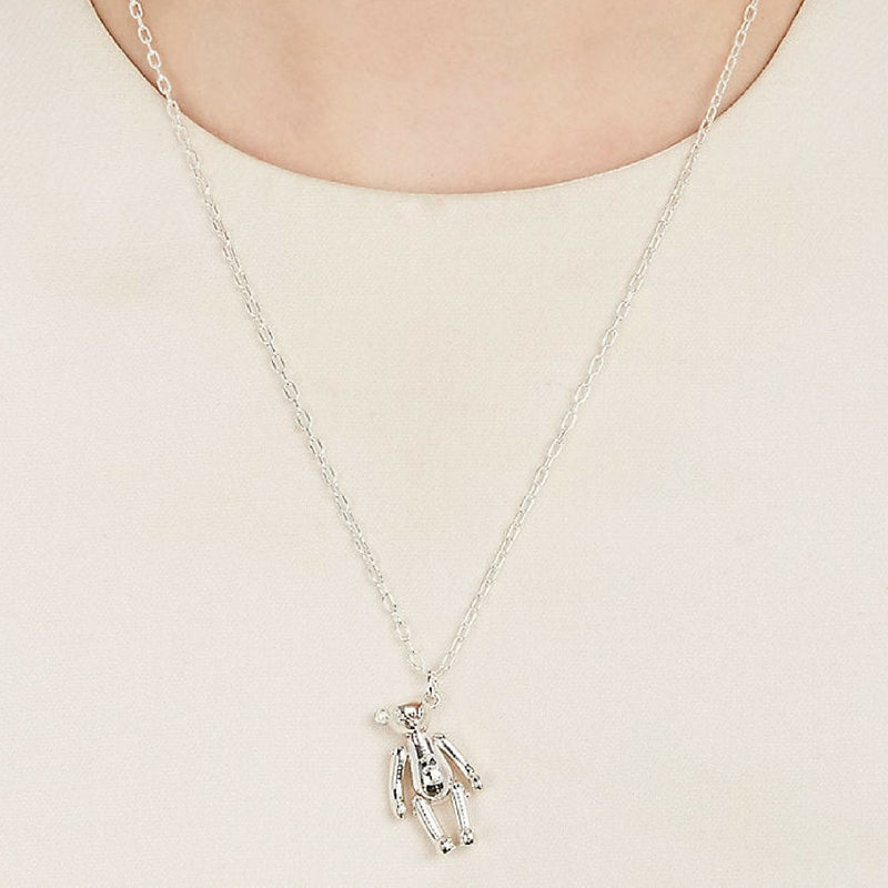 Ambush teddy bear necklace on sale