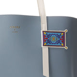 COLORS & chouett Aladdin Genie and Magic Carpet Drummer Blue Tote-Seven Season