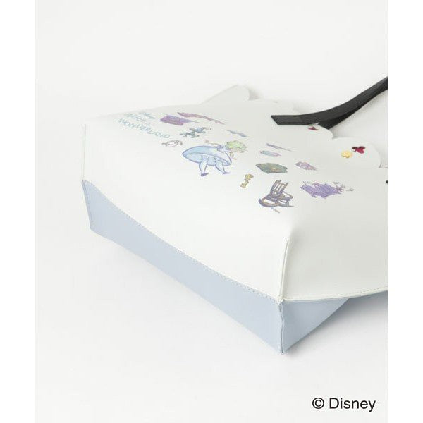 COLORS By Jennifer Sky Alice in Wonderland Ivory Tote - Seven Season
