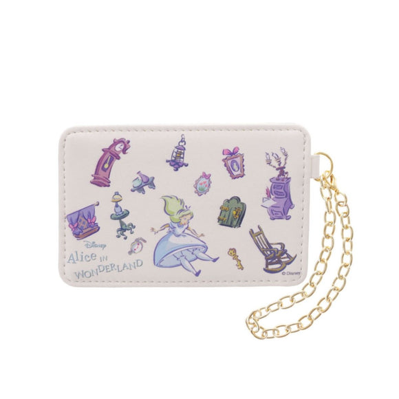 COLORS By Jennifer Sky Alice in Wonderland Ivory and Morning Dawn Card Case-Seven Season